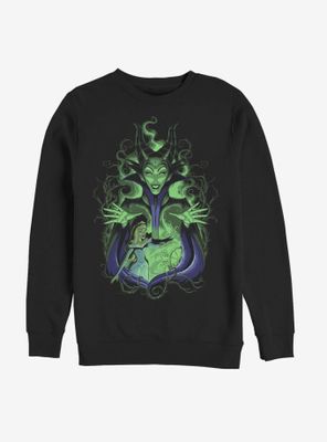 Disney Sleeping Beauty Maleficent Touch The Spindle Sweatshirt
