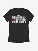 Marvel The Falcon And Winter Soldier Womens T-Shirt