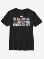 Marvel The Falcon And Winter Soldier Youth T-Shirt