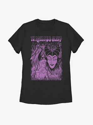 Disney Sleeping Beauty Maleficent Ageless Sleep Womens T-Shirt