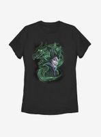 Disney Sleeping Beauty Maleficent Dark Magic Womens T-Shirt