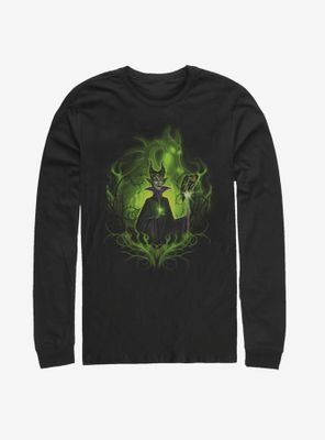Disney Sleeping Beauty Maleficent Forest Of Thorns Long-Sleeve T-Shirt