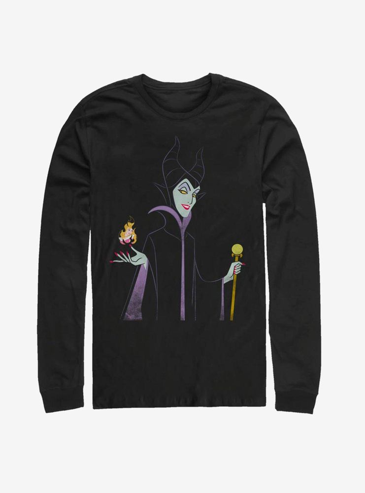 Disney Sleeping Beauty Maleficent Watch Them Burn Long-Sleeve T-Shirt