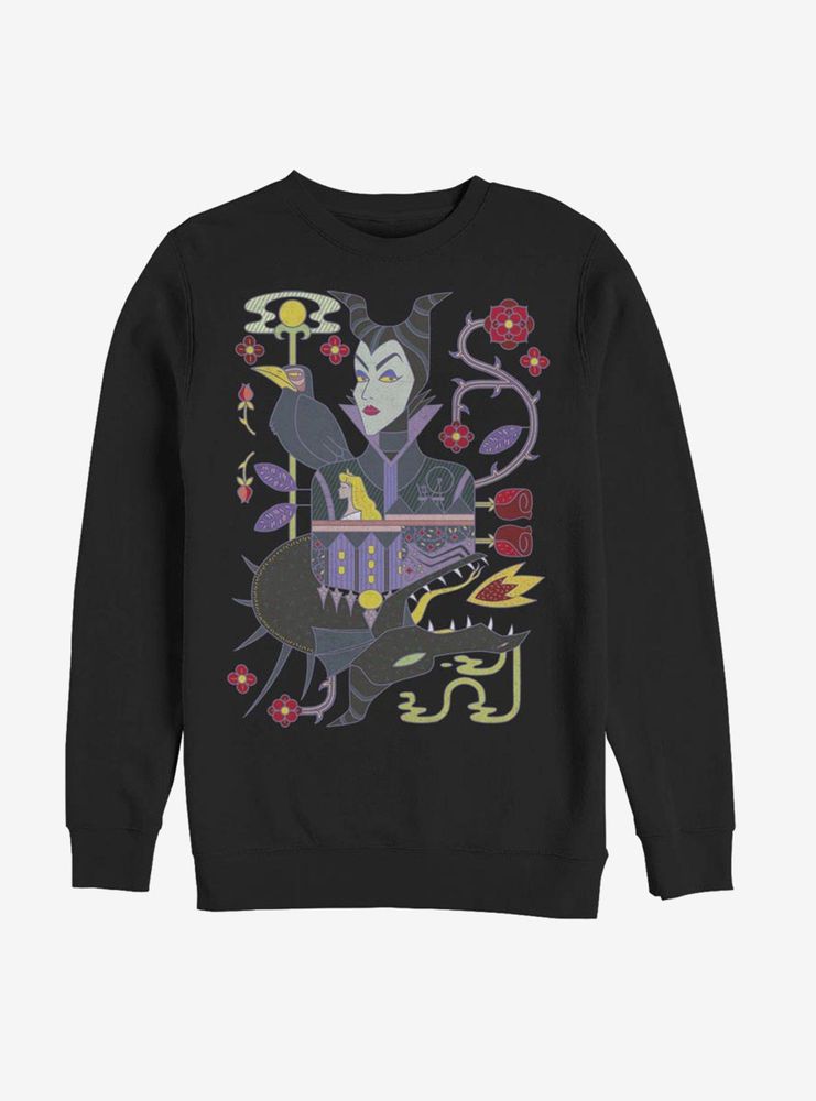 Disney Sleeping Beauty Maleficent Sides Of Evil Sweatshirt