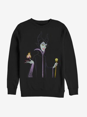 Disney Sleeping Beauty Maleficent Watch Them Burn Sweatshirt