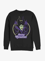 Disney Sleeping Beauty Maleficent Party Crasher Sweatshirt