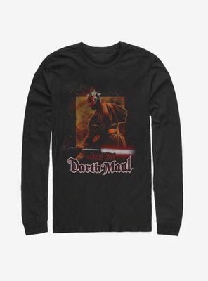 Star Wars Darth Maul The Dark Side Long-Sleeve T-Shirt