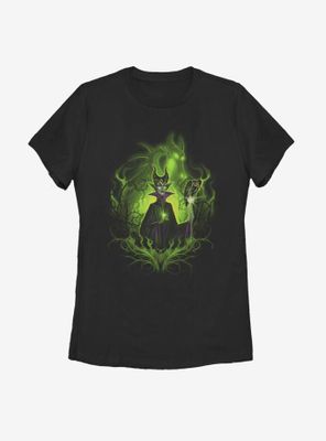Disney Sleeping Beauty Maleficent Forest Of Thorns Womens T-Shirt