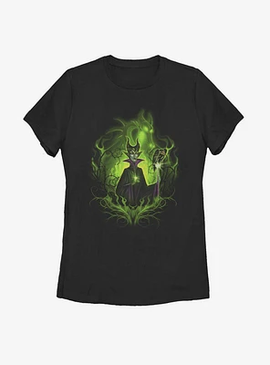 Disney Sleeping Beauty Maleficent Forest Of Thorns Womens T-Shirt