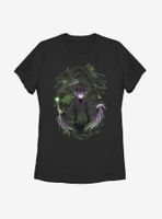 Disney Sleeping Beauty Maleficent Anime Style Womens T-Shirt