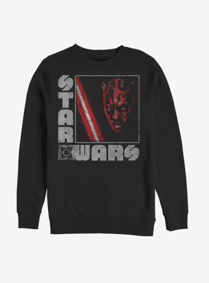 Star Wars Darth Maul Light Saber Sweatshirt