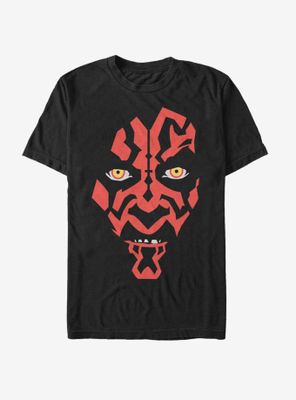 Star Wars Darth Maul Face T-Shirt