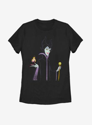 Disney Sleeping Beauty Maleficent Watch Them Burn Womens T-Shirt