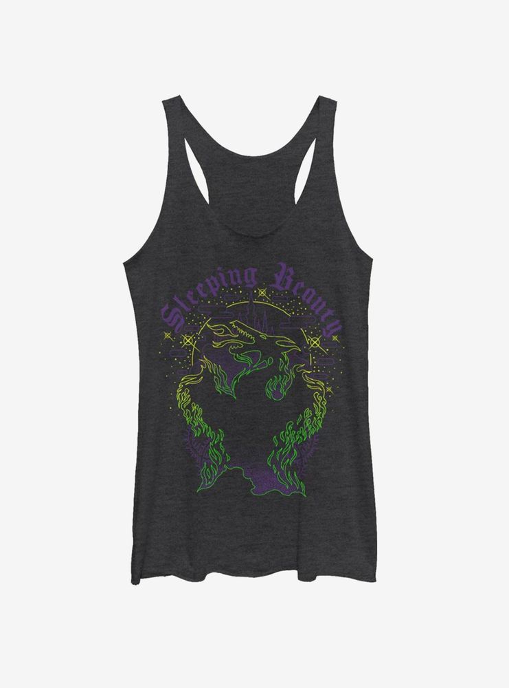 Disney Sleeping Beauty Maleficent Dragon Form Womens Tank Top