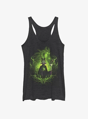 Disney Sleeping Beauty Maleficent Forest Of Thorns Womens Tank Top