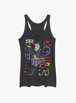 Disney Sleeping Beauty Maleficent Sides Of Evil Womens Tank Top