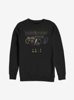 Star Wars Jedi Fallen Order BD-1 Gold Sweatshirt