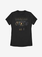 Star Wars Jedi Fallen Order BD-1 Gold Womens T-Shirt