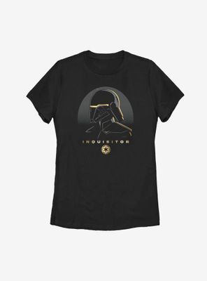 Star Wars Jedi Fallen Order Inquisitor Gold Womens T-Shirt