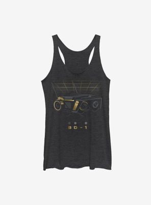 Star Wars Jedi Fallen Order BD-1 Gold Womens Tank Top