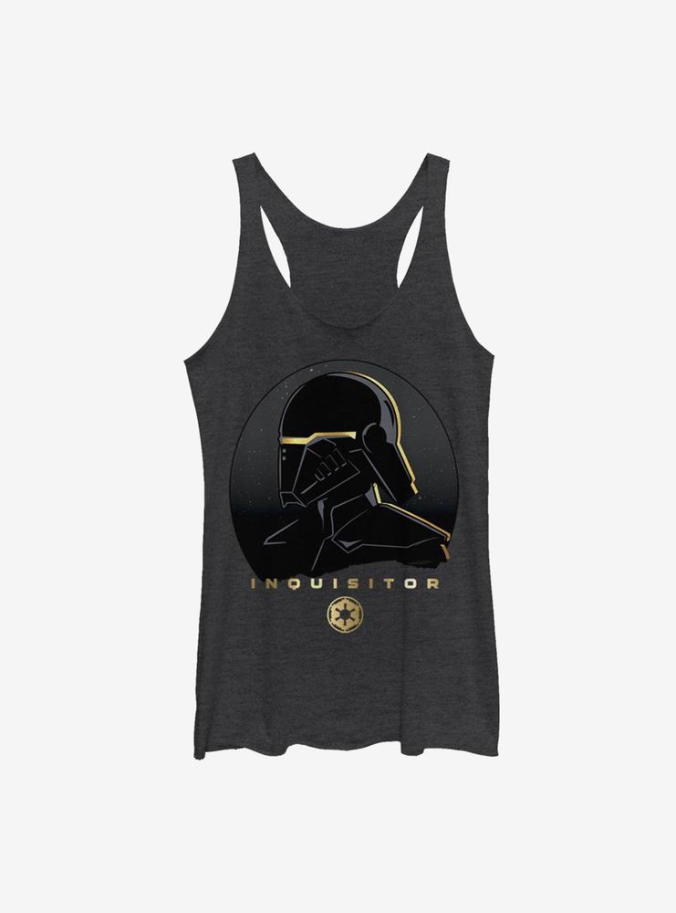 Star Wars Jedi Fallen Order Inquisitor Gold Womens Tank Top