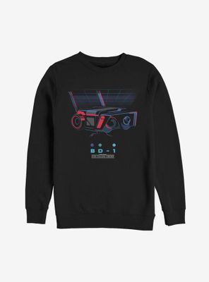 Star Wars Jedi Fallen Order BD-1 Sweatshirt