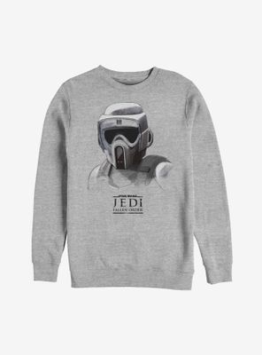 Star Wars Jedi Fallen Order Scout Trooper Mask Sweatshirt