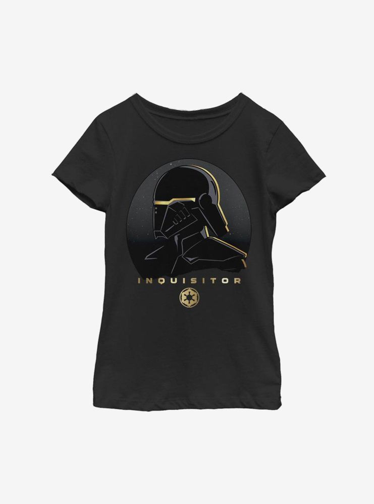 Star Wars Jedi Fallen Order Inquisitor Gold Youth Girls T-Shirt