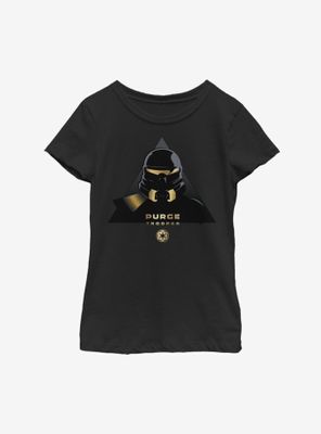 Star Wars Jedi Fallen Order Purge Trooper Gold Youth Girls T-Shirt