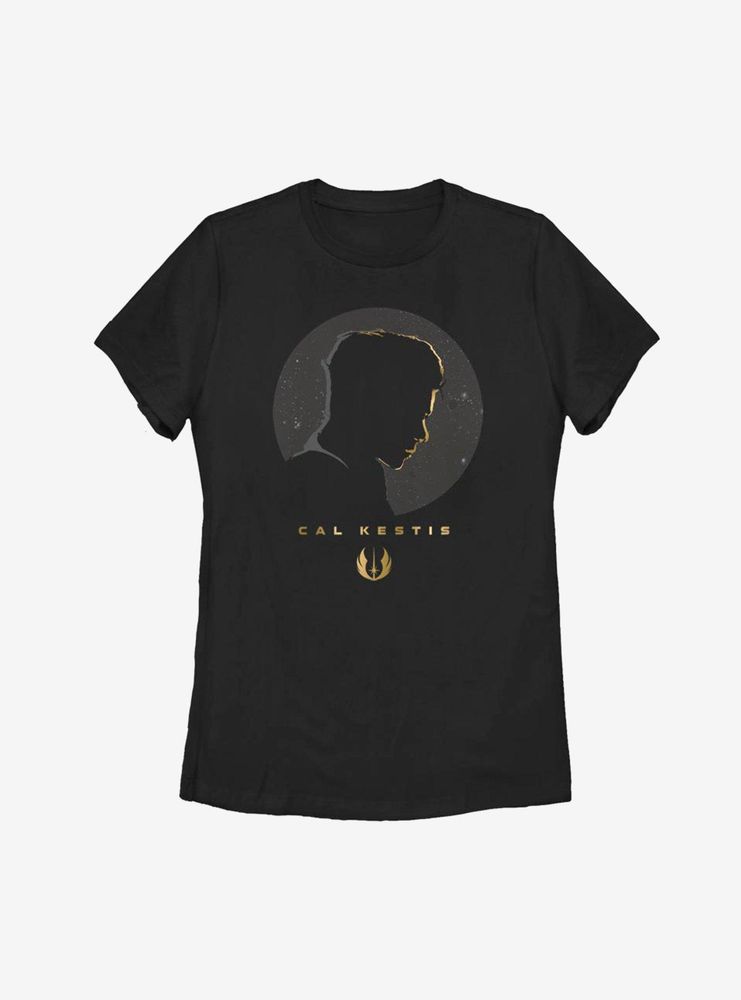 Star Wars Jedi Fallen Order Cal Kestis Gold Womens T-Shirt