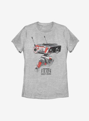 Star Wars Jedi Fallen Order BD-1 Sketch Womens T-Shirt