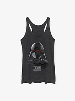 Star Wars Jedi Fallen Order Inquisitor Mask Womens Tank Top