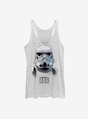 Star Wars Jedi Fallen Order Trooper Mask Womens Tank Top