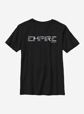 Star Wars Jedi Fallen Order Empire Script Youth T-Shirt