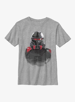 Star Wars Jedi Fallen Order Purge Trooper Mask Youth T-Shirt