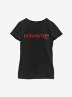 Star Wars Jedi Fallen Order Inquisitor Script Youth Girls T-Shirt