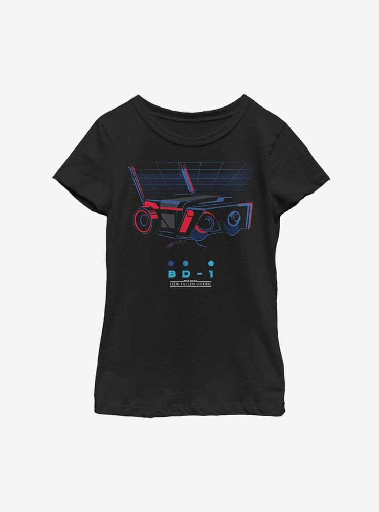 Star Wars Jedi Fallen Order BD-1 Youth Girls T-Shirt