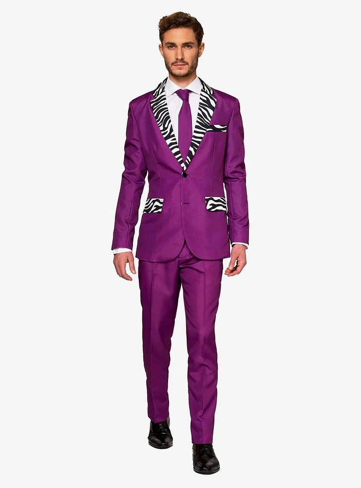 Suitmeister Men's Pimp Halloween Suit