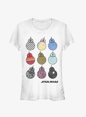 Star Wars Episode IX The Rise Of Skywalker BB-8 Girls T-Shirt