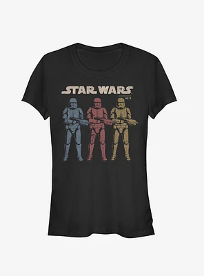 Star Wars Episode IX The Rise Of Skywalker On Guard Girls T-Shirt