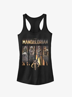 Star Wars The Mandalorian Box Up Girls Tank Top