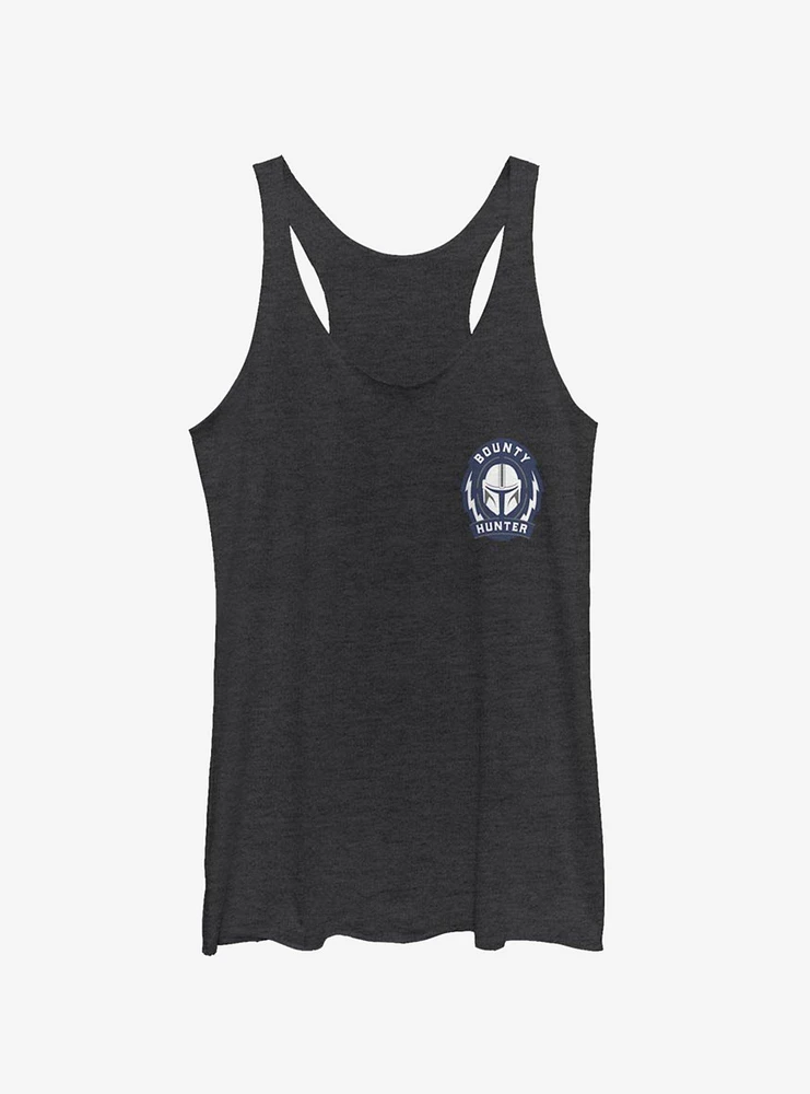 Star Wars The Mandalorian Bounty Hunter Logo Girls Tank