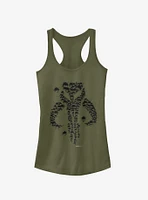 Star Wars The Mandalorian Bullet Holes Girls Tank