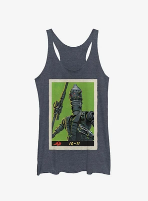 Star Wars The Mandalorian IG-11 Poster Girls Tank