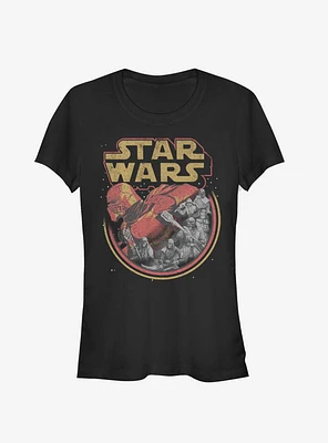 Star Wars Episode IX The Rise Of Skywalker Retro Villains Girls T-Shirt
