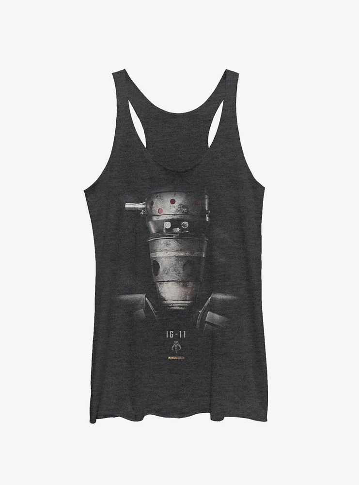 Star Wars The Mandalorian IG-11 Portrait Girls Tank