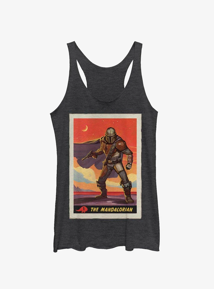 Star Wars The Mandalorian Poster Girls Tank