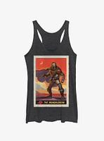 Star Wars The Mandalorian Poster Girls Tank