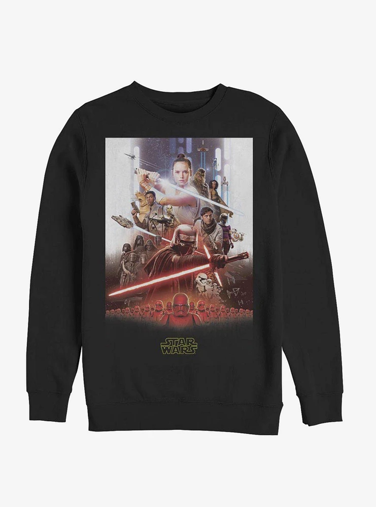 Star Wars Episode IX The Rise Of Skywalker Last Poster Sweatshirt