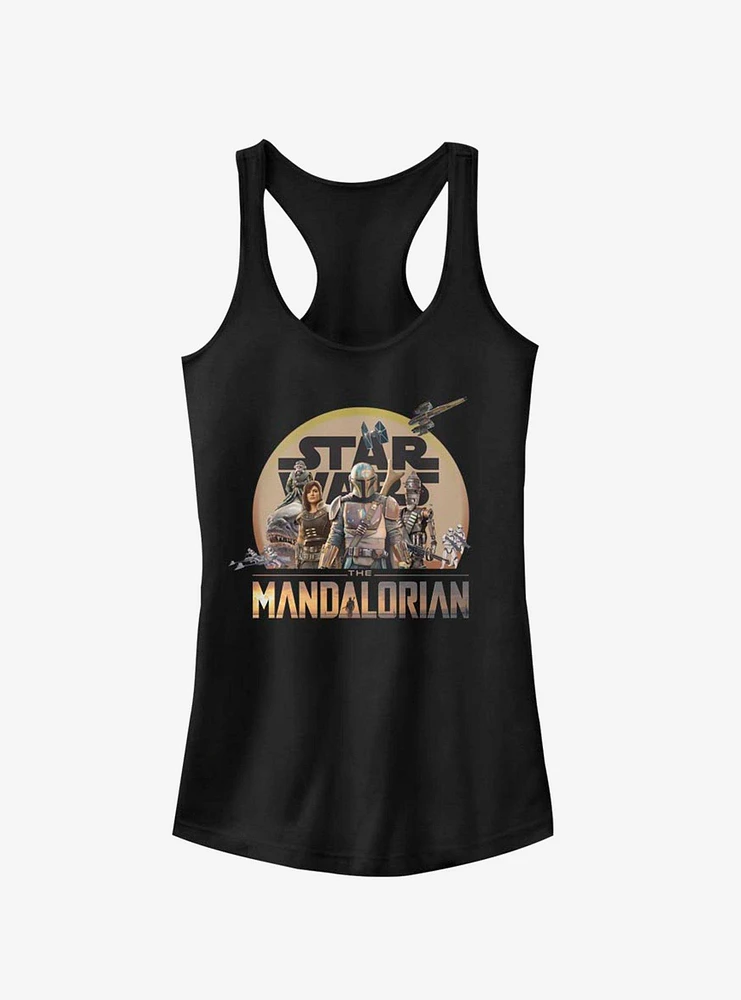 Star Wars The Mandalorian Characters Action Pose Girls Tank